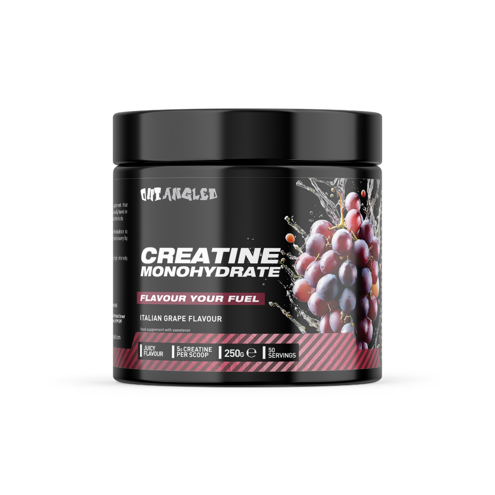 creatine monohydrate powder, increase strength, high-strength, grape flavoured